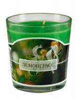 Свеча в стакане ароматическая ЛЕМОНГРАСС